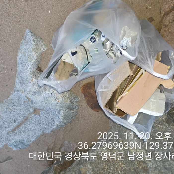  영덕군.동네.쓰레기.플로깅